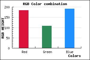 rgb background color #B86CBF mixer