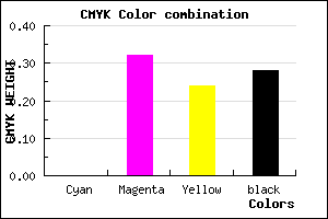 #B87E8B color CMYK mixer