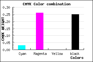 #B88CBE color CMYK mixer