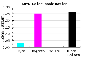 #B88DBD color CMYK mixer