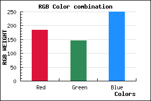rgb background color #B892FA mixer
