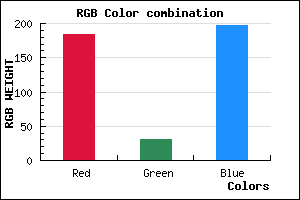 rgb background color #B81FC5 mixer