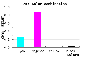 #B821F5 color CMYK mixer