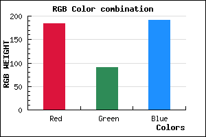 rgb background color #B85BBF mixer