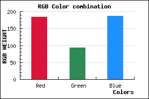 rgb background color #B85DBB mixer