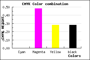 #B86085 color CMYK mixer