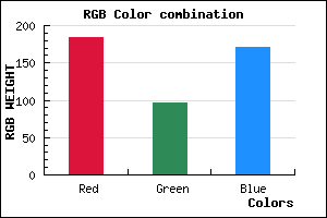 rgb background color #B860AB mixer