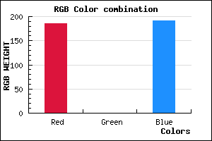 rgb background color #B900BF mixer