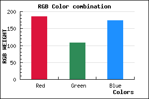 rgb background color #B96CAD mixer