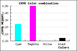 #B97AF4 color CMYK mixer