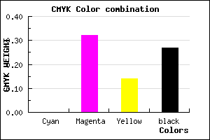 #B97EA0 color CMYK mixer