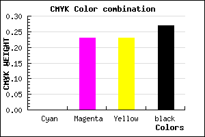 #B98F8F color CMYK mixer