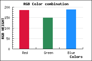 rgb background color #B995BD mixer