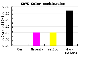 #B9A7A7 color CMYK mixer