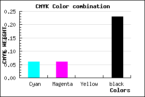 #B9B9C5 color CMYK mixer