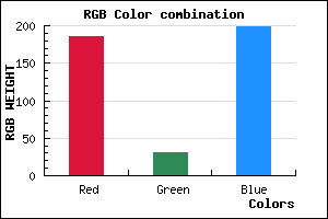 rgb background color #B91EC6 mixer