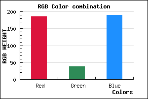 rgb background color #B926BE mixer
