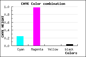 #B904F5 color CMYK mixer