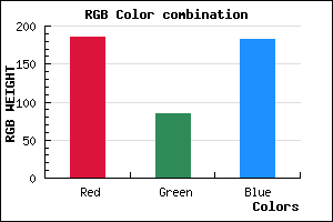 rgb background color #B955B6 mixer