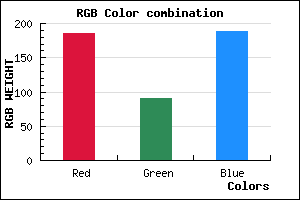 rgb background color #B95BBD mixer