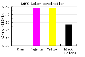 #B96060 color CMYK mixer