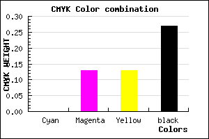 #BAA2A2 color CMYK mixer