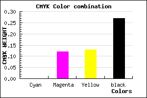 #BAA3A2 color CMYK mixer