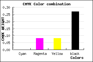 #BAACAC color CMYK mixer