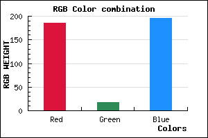 rgb background color #BA12C4 mixer