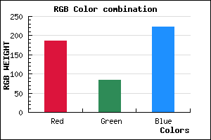rgb background color #BA54DE mixer