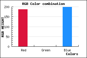 rgb background color #BB00C6 mixer