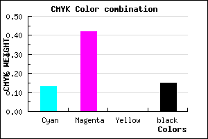 #BB7ED8 color CMYK mixer