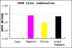 #BB8797 color CMYK mixer