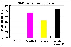 #BB909E color CMYK mixer