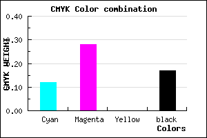 #BB98D4 color CMYK mixer