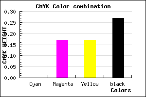 #BB9B9B color CMYK mixer