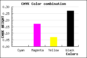 #BB9BAD color CMYK mixer