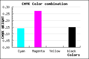 #BBA0DA color CMYK mixer