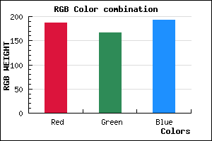 rgb background color #BBA6C0 mixer