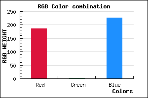 rgb background color #BB02E2 mixer