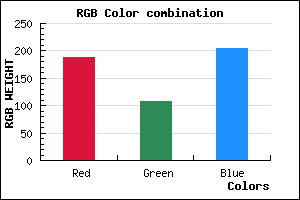 rgb background color #BC6CCC mixer