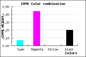 #BC72CB color CMYK mixer