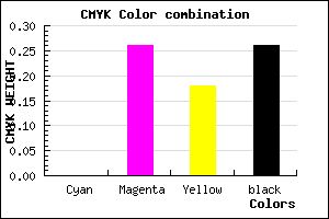 #BC8C9B color CMYK mixer