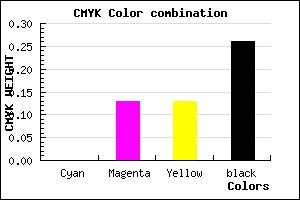 #BCA4A4 color CMYK mixer