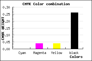 #BCB4B4 color CMYK mixer