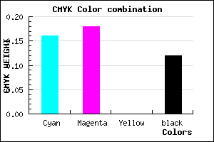 #BCB8E0 color CMYK mixer
