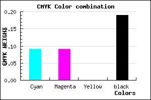 #BCBCCE color CMYK mixer