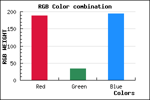 rgb background color #BC22C2 mixer