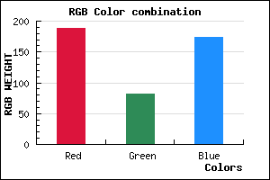 rgb background color #BC52AE mixer