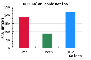 rgb background color #BC58DA mixer